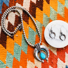 Load image into Gallery viewer, Long Silver Squash Blossom