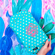 Load image into Gallery viewer, Monogram Make Up Bag