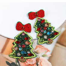 Load image into Gallery viewer, Beaded Christmas Trees