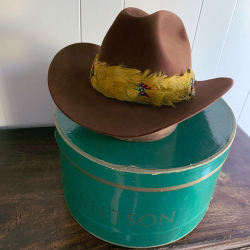 Chocolate Vintage Cowboy Hat